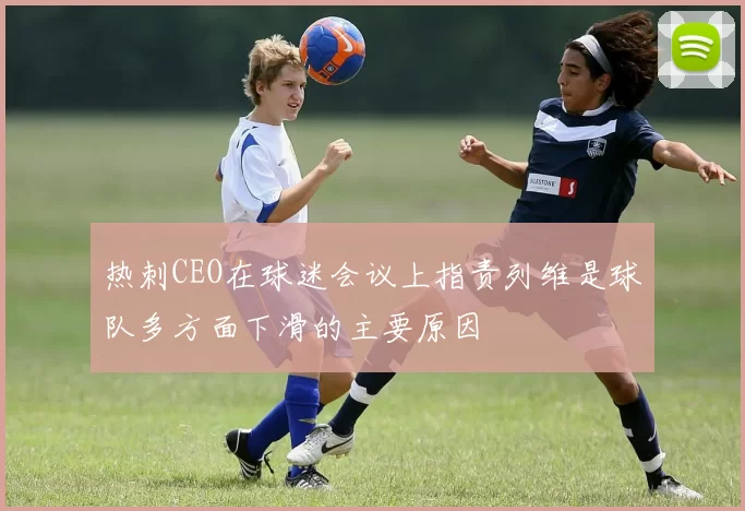 热刺CEO在球迷会议上指责列维是球队多方面下滑的主要原因